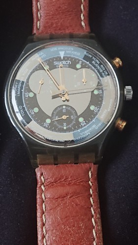 Swatch jet lag watch - lag, watch.