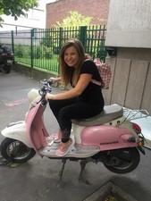 Black And Pink Leggings With