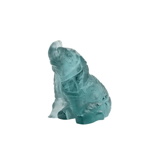 Lalique crystal baby elephant - lalique,