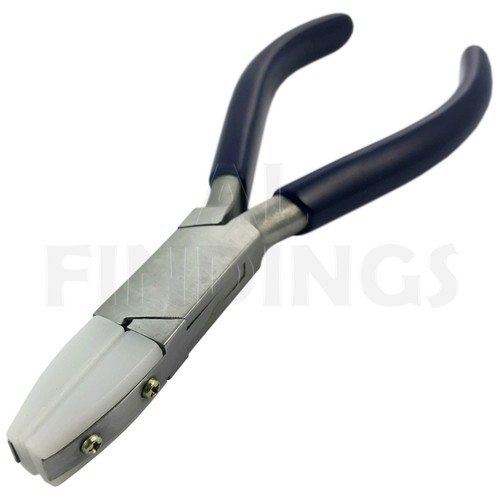 Nylon jaw flat nose pliers - jaw,