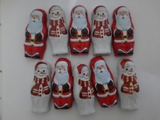 10 Santa & Snowman Chocolates