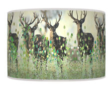 Deer Stag Green  Pendant Drum