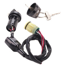 Black Ignition Key Switch