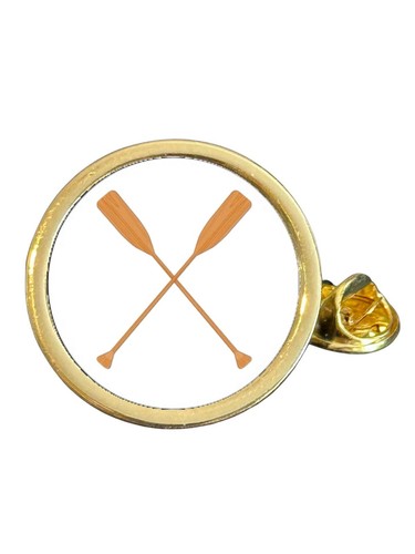 Rowing oars gold - oars, plated