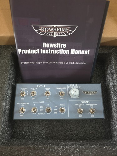 Rowsfire overhead panel - rowsfire,