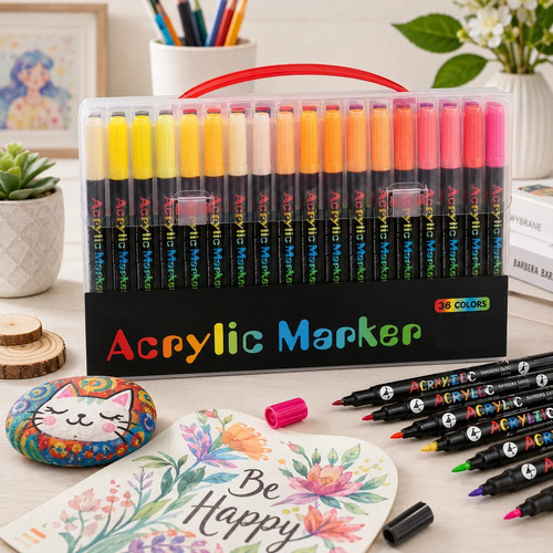 120 color acrylic - color,