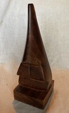 Vintage Hand Crafted Wooden Spectacle Holder Home Decor Display Stand