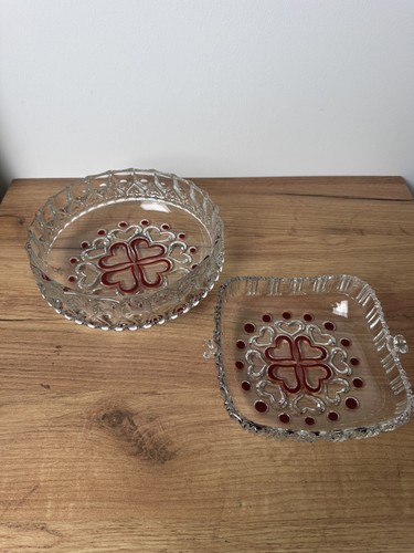 Vintage walther glass bowls - vintage, x