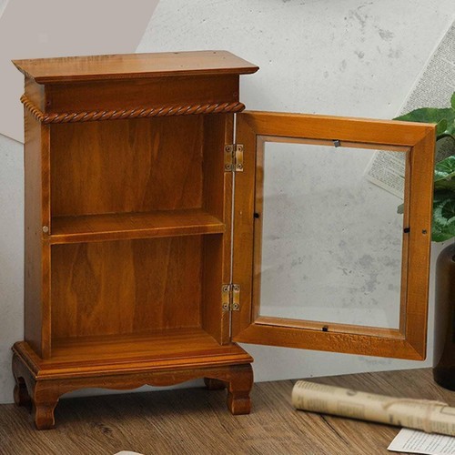 Small decor cabinet with glass - decor,