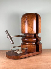Antique Millinery Wooden Mechanical Hat Stretcher Vintage Wooden Hat Block