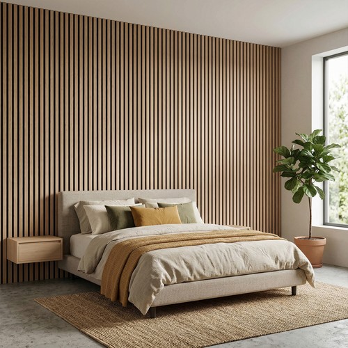 4pcs slatted wall - wall, panels