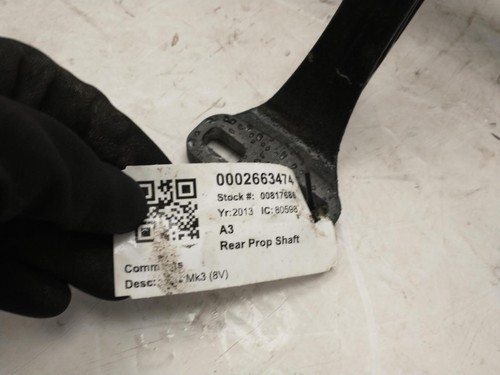 Audi rear prop shaft 0l - a3,