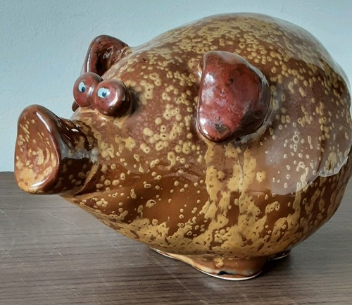 Large vintage studio pottery - studio,