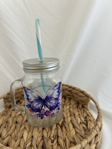 Drinking mason jar - drinking,