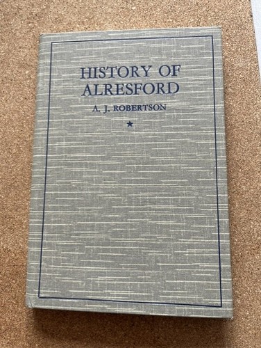 History alresford a j - history,