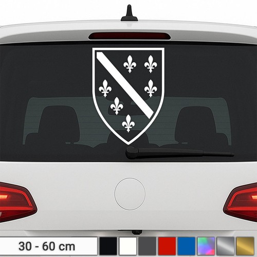 Bosnia sticker coat arms - bosnia,