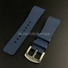 Blue silicone rubber - rubber, watch