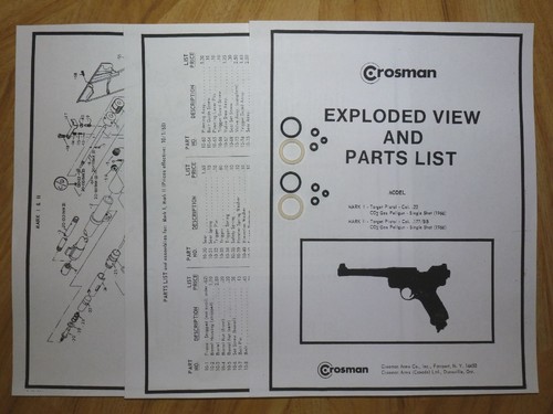 Crosman mark i - 1, 2