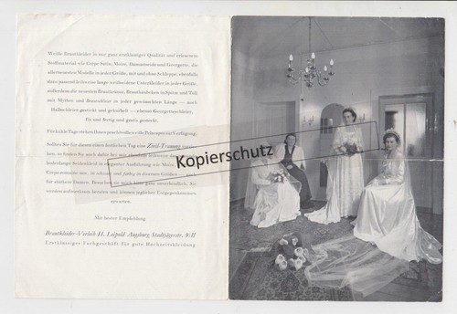 Advertising sheets bridal