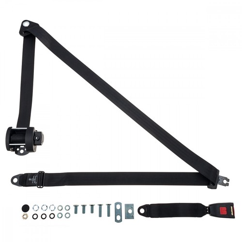 Rear automatic seat belt for - seat,