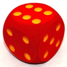 Giant Red Foam Dice - 16cm