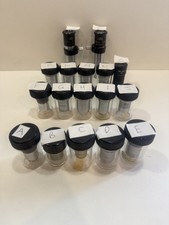 Job Lot x17 Microscope Objectives Leitz Carl ZEISS Watson Para lens No Reserve