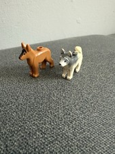 LEGO - Mini Husky And Shepard Dogs Mini Figures *Rare Collectables *