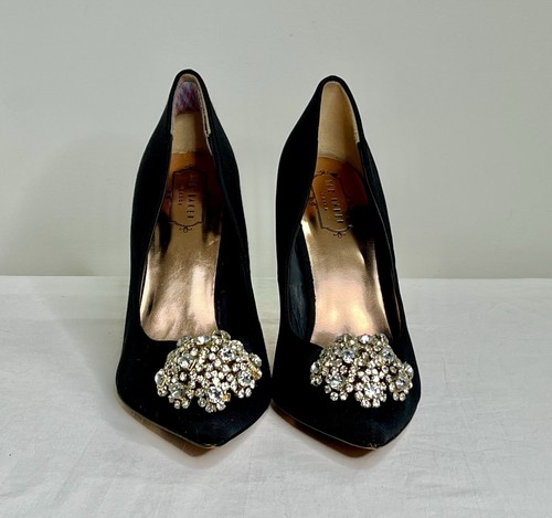 Ted baker peetch black satin - baker, 'peetch'