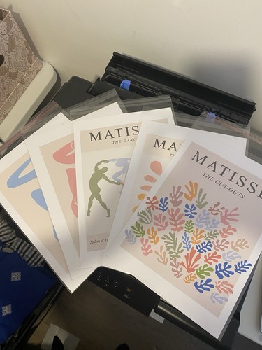 Set matisse prints for - set, 20