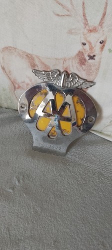 Vintage car badge - vintage,