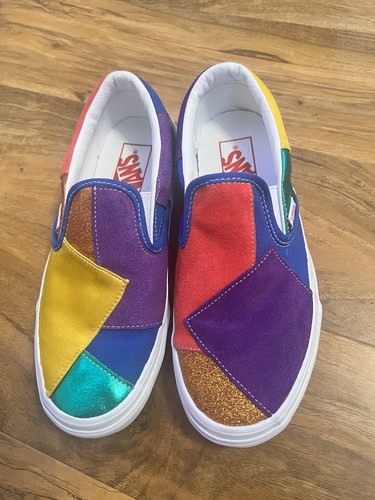 Vans classic slip - slip-on, patchwork
