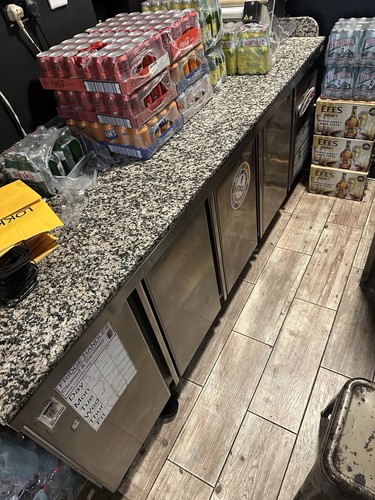 Pizza prep table doors - pizza,