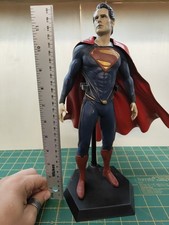 12 Inch Henry Cavill Resin Superman Figure With Freestanding Suport Stand