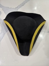 Vintage Tricorn Hat 100% Wool