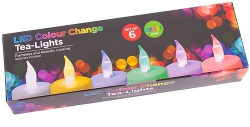 Led colour changing tea - x,