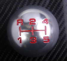Gear Knob 5 Shift Pattern JDM Round FERRARI 308 328 348 288 512 Testarossa GTB 