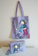 Primark Groovy Chick Bang On The Door Women's Tote Bag reusable bag Makeup bag