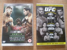 UFC DVD'S X2 UFC FIGHT NIGHT DUBLIN AND UFC 152 PAL UK VERY GOOD CONDITION