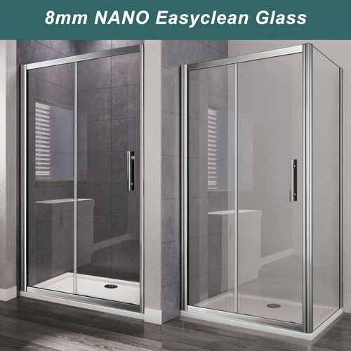 Sliding shower door 8mm - shower,