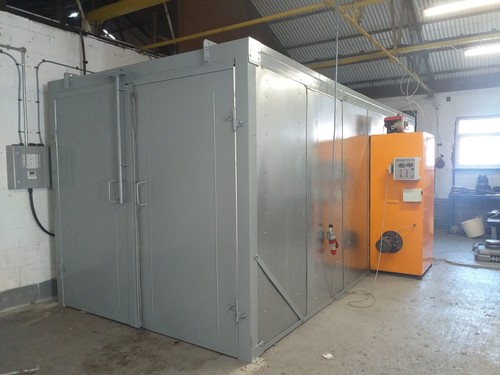 Powder coating cure oven - ,