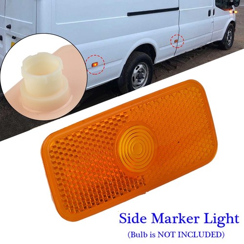 Amber side marker lamp cover - amber,
