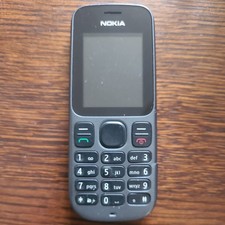 Nokia 100 Dark Grey( Unlocked) Mobile Phone. Untested. with battery