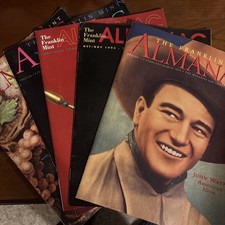 Franklin Mint Almanac Lot of 5