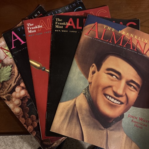 Franklin mint almanac lot - franklin, 5