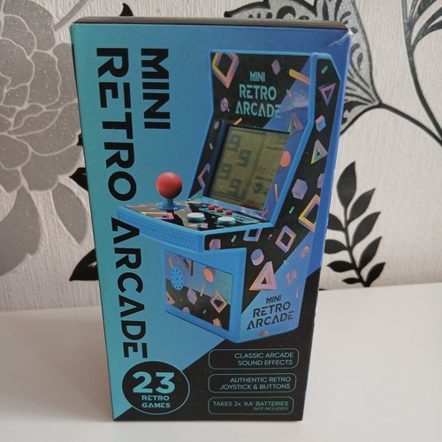 Mini retro arcade machine with - arcade,