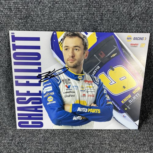 Chase elliott signed hero bio - chase,