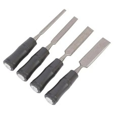 4x 1/4 1/2 3/4 1" Chisel Set