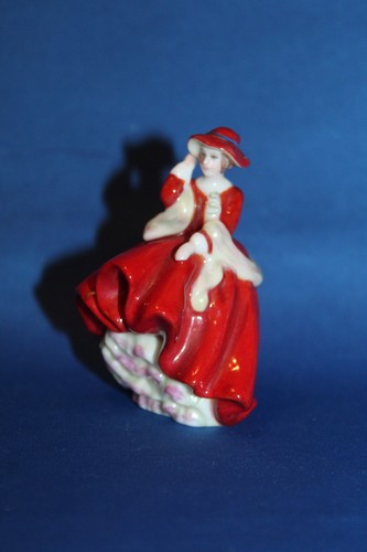 Royal doulton miniature lady - doulton,