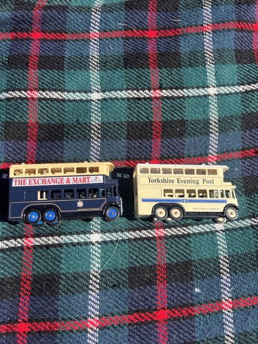 Lledo diecast bus models - models, x2