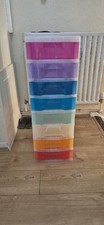 Really Useful 8 x Drawers Plastic Storage Tower Organizer - Local Delivery 